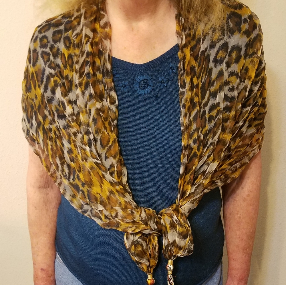 Two Colorful Scarves